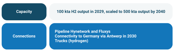 Ammonia cracking technical specifications